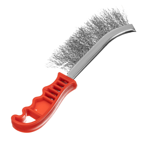 Щетка металлическая фосфатированная, пластиковая ручка Matrix купить в Москве с доставкой по всей России | ProtosMarket.ru