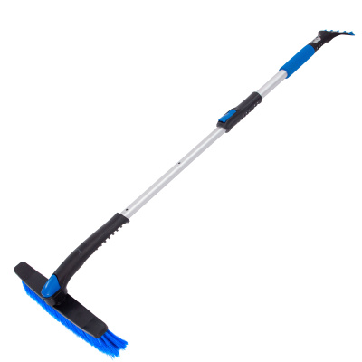 Щетка-сметка для снега со скребком телескопическая Барс купить в Москве с доставкой по всей России | ProtosMarket.ru
