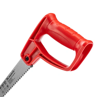 Ножовка по дереву для мелких пильных работ, 320 мм, цельнолитая однокомпонентная рукоятка Matrix купить в Москве с доставкой по всей России | ProtosMarket.ru