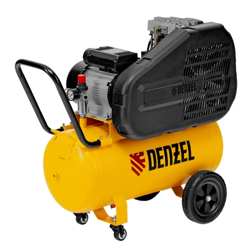 Компрессор воздушный рем. привод BCI 2100/50, 2,1 кВт, 50 литров, 400 л/мин Denzel по ценам производителя в Москве с доставкой по всей России