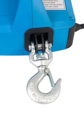 Лебедка электрическая переносная TOR SQ-01 450 кг 4,6 м  220 В купить в Москве с доставкой по всей России | ProtosMarket.ru