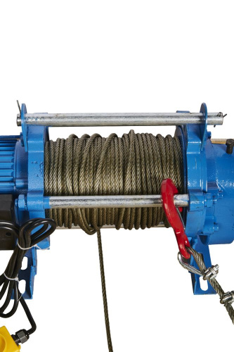 Лебедка электрическая  500/1000 кг  70/35 м с канатом 380 В TOR KCD купить в Москве с доставкой по всей России | ProtosMarket.ru