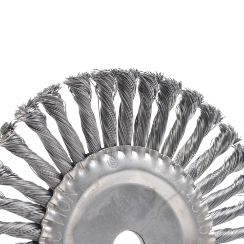 Щетка круглая витая (200х22.23 мм) купить в Москве с доставкой по всей России | ProtosMarket.ru