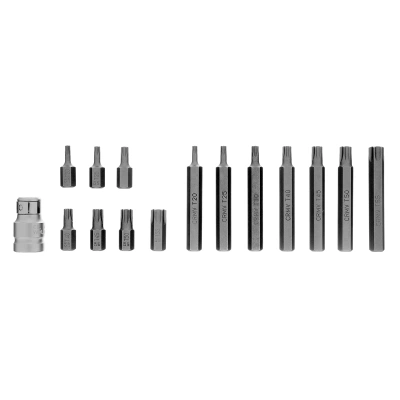 Набор бит TORX, хвостовик-шестигранник, 10 мм, CrV, 15 предметов Stels купить в Москве с доставкой по всей России | ProtosMarket.ru