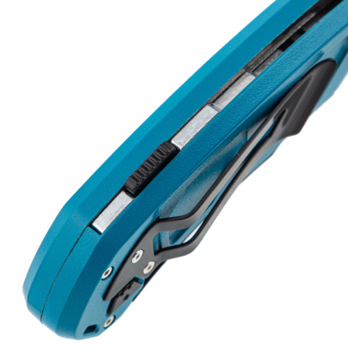 Нож, 130 мм, алюминиевый корпус, выдвижное трапециевидное лезвие 18 мм (SK-5) клипса для ремня, 4 лезвия Gross купить в Москве с доставкой по всей России | ProtosMarket.ru