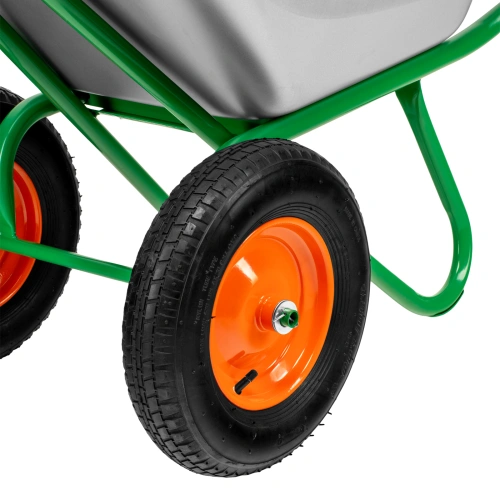 Тачка садово-строительная, 2-х колесная, усиленная, грузоподъемность 320 кг, объем 100 л Palisad по ценам производителя в Москве с доставкой по всей России