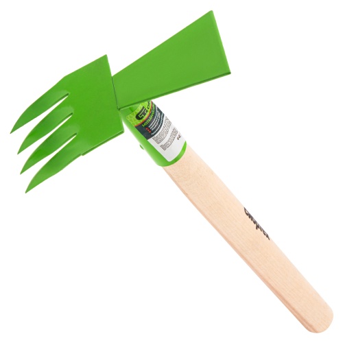 Мотыжка комбинированная, 80 х 380 мм, стальная, деревянная рукоятка, Агроном, Россия, Сибртех купить в Москве с доставкой по всей России | ProtosMarket.ru