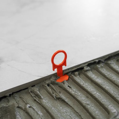 Комплект зажим + клин для системы выравнивания плитки СВП Кольцо, 250/250 шт. в коробе Сибртех купить в Москве с доставкой по всей России | ProtosMarket.ru