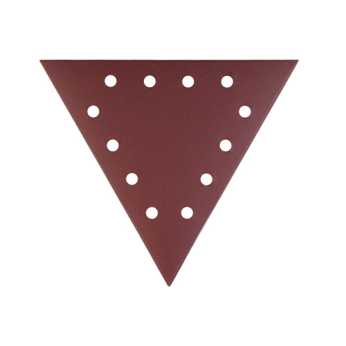Треугольник шлифовальный на липучке (285мм, Р240, 12 отв) купить в Москве с доставкой по всей России | ProtosMarket.ru