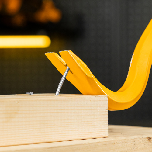 Лом-гвоздодер, 900 мм, шестигранный 19 мм, окрашенный, сталь 65 Denzel купить в Москве с доставкой по всей России | ProtosMarket.ru