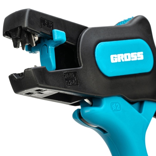 Щипцы для зачистки электропроводов 0.2-6 мм2 (10-24 AWG), лезвие: нержавеющая сталь Gross купить в Москве с доставкой по всей России | ProtosMarket.ru