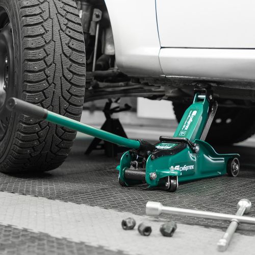 Домкрат гидравлический подкатной, 2 т, 85-330 мм, низкий подхват Сибртех купить в Москве с доставкой по всей России | ProtosMarket.ru