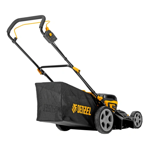Газонокосилка аккумуляторная бесщет. DLM-460, 460 мм, травосб. 65 л., Li-Ion, 40 В Denzel купить в Москве с доставкой по всей России | ProtosMarket.ru