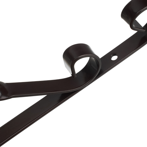 Кронштейн декоративный, 250 х 250 мм, коричневый Сибртех купить в Москве с доставкой по всей России | ProtosMarket.ru