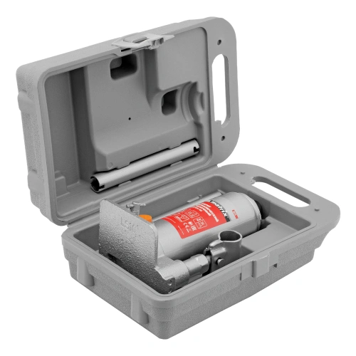 Домкрат гидравлический бутылочный, 4 т, h подъема 194-372 мм, в пластиковом кейсе Matrix купить в Москве с доставкой по всей России | ProtosMarket.ru