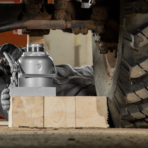 Домкрат гидравлический бутылочный, 50 т, h подъема 236-356 мм Matrix купить в Москве с доставкой по всей России | ProtosMarket.ru