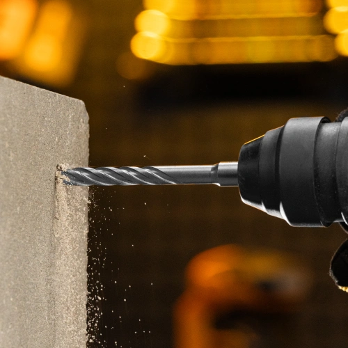 Бур по бетону, цельная крестовая пластина, 8x165 мм, SDS PLUS Denzel по ценам производителя в Москве с доставкой по всей России