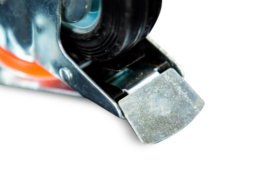 Колесо поворотное резина SCb 63 160 мм с тормозом (Y) купить в Москве с доставкой по всей России | ProtosMarket.ru