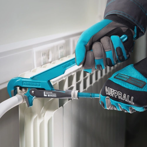 Ключ трубный рычажный 1, №1, цельнокованый, CrV, тип "L" Gross купить в Москве с доставкой по всей России | ProtosMarket.ru