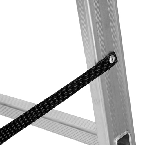 Лестница, 2 х 13 ступеней, алюминиевая, двухсекционная, Сибртех купить в Москве с доставкой по всей России | ProtosMarket.ru