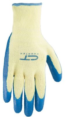 Перчатки трикотажные, полиэфирные, латексное рельефное покрытие, L Сибртех купить в Москве с доставкой по всей России | ProtosMarket.ru