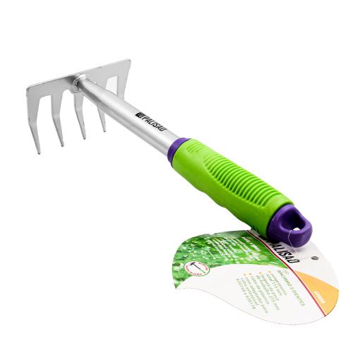 Грабли 5-зубые, 115x280 мм, обрез. рукоятка, может использ. в сборе с ручкой 63016, 63017 Palisad купить в Москве с доставкой по всей России | ProtosMarket.ru