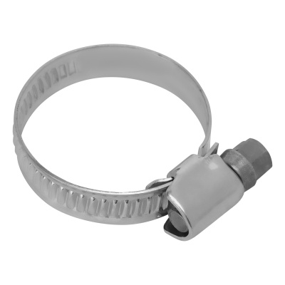 Хомуты металлические, Стандартное болтовое крепление 20-32 мм, 50 штук в упаковке, ширина 9 мм Сибртех купить в Москве с доставкой по всей России | ProtosMarket.ru