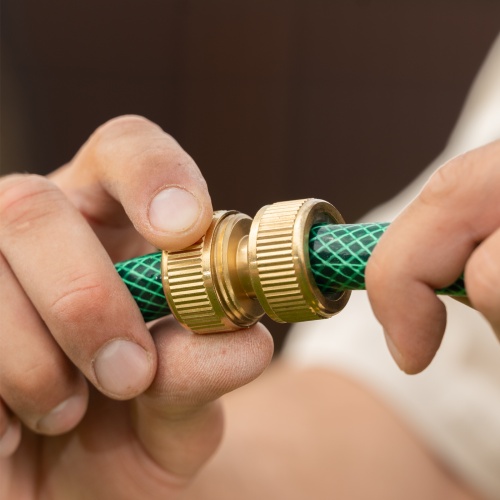 Муфта ремонтная для шланга, 1/2, латунная Palisad купить в Москве с доставкой по всей России | ProtosMarket.ru