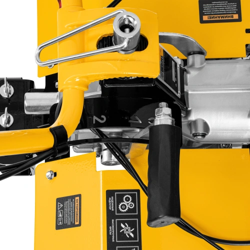 Мотоблок DPT-370X, 7 л.с, дисковое сцепление, ширина 90 см, глубина 35 см, фрез 3 х 4, ВОМ, передачи 3В/1Н Denzel купить в Москве с доставкой по всей России | ProtosMarket.ru