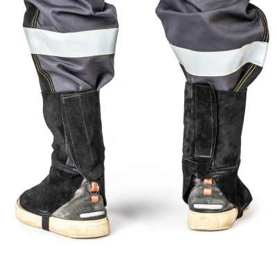 Гетры сварщика спилковые купить в Москве с доставкой по всей России | ProtosMarket.ru