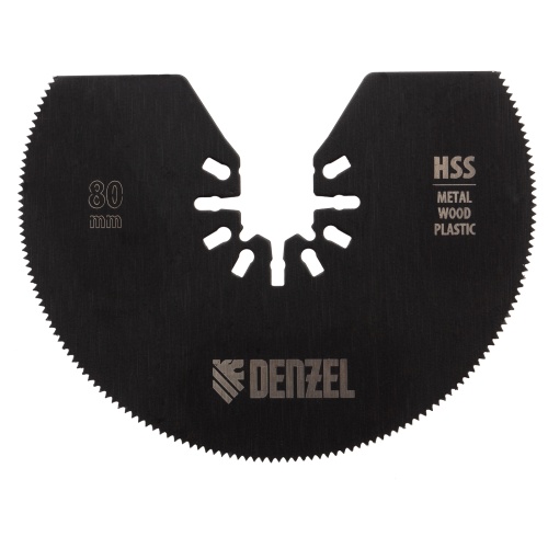 Насадка для МФИ отрезная полукруг, HSS, по металлу и дереву, 80 мм х 1,2 мм, мелкий зуб Denzel купить в Москве с доставкой по всей России | ProtosMarket.ru