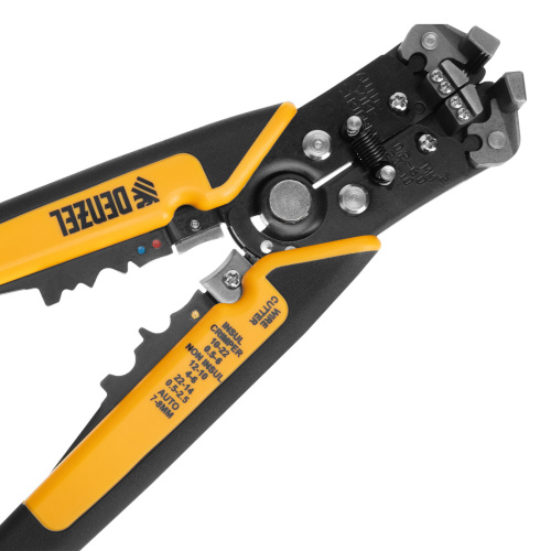 Щипцы для зачистки электропроводов 0,2-6 мм², функция обрезания проводов Denzel купить в Москве с доставкой по всей России | ProtosMarket.ru