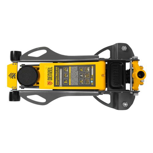 Домкрат гидравлический подкатной, 3 т, 75-500 мм, быстрый подъем, низкий подхват, проф. Denzel купить в Москве с доставкой по всей России | ProtosMarket.ru