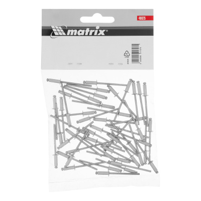 Заклепки, 3.2 х 10 мм, 50 шт. Matrix купить в Москве с доставкой по всей России | ProtosMarket.ru