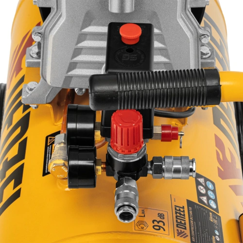 Компрессор воздушный, прямой привод DC1500/50, 1.5 кВт, 50 литров, 220 л/мин Denzel по ценам производителя в Москве с доставкой по всей России