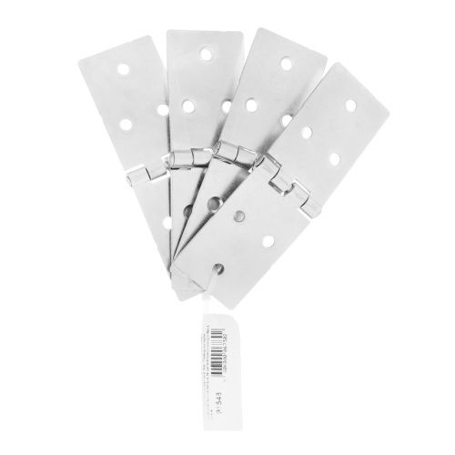 Петля карточная, 128 х 40 мм, цинк, 4 шт, (Металлист) купить в Москве с доставкой по всей России | ProtosMarket.ru