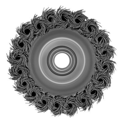 Щетка для УШМ Heavy Duty, 80 мм, М14, "чашка", крученая проволока 0.5 мм Matrix купить в Москве с доставкой по всей России | ProtosMarket.ru