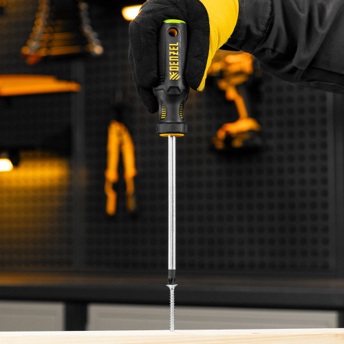 Отвертка, PZ3x150 мм, S2, 3к рукоятка Denzel купить в Москве с доставкой по всей России | ProtosMarket.ru