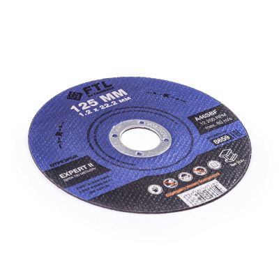 Круг отрезной по металлу FTL Expert II 125 х 1,2 х 22,2 мм A46SBF купить в Москве с доставкой по всей России | ProtosMarket.ru