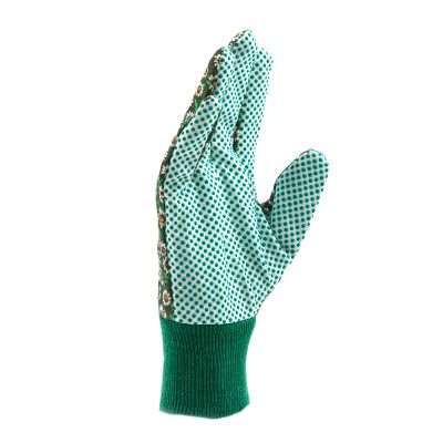 Перчатки садовые х/б ткань с ПВХ точкой, манжет, L Palisad купить в Москве с доставкой по всей России | ProtosMarket.ru