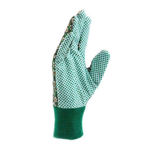Перчатки садовые х/б ткань с ПВХ точкой, манжет, L Palisad купить в Москве с доставкой по всей России | ProtosMarket.ru