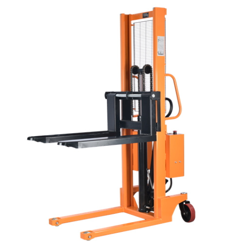 Штабелер комбинированный с ручным и электроподъемом 1,0 т 2,5 м TOR CTYC с раздвижными вилами* купить в Москве с доставкой по всей России | ProtosMarket.ru