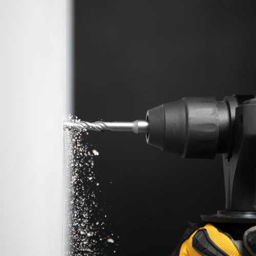 Бур по бетону, двойная спираль, три пылеотводящие кромки, 8 x 110 мм DENZEL купить в Москве с доставкой по всей России | ProtosMarket.ru