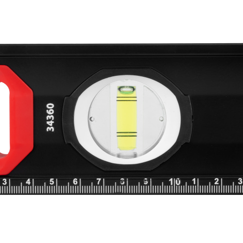 Уровень алюминиевый, усиленный, фрезерованный, 3 глазка, 400 мм Matrix купить в Москве с доставкой по всей России | ProtosMarket.ru