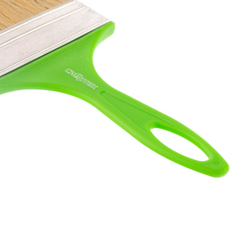 Кисть флейцевая "Евро", 100 x 8, натуральная щетина, пластиковая ручка Сибртех купить в Москве с доставкой по всей России | ProtosMarket.ru