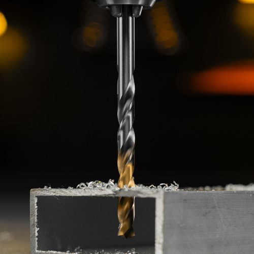 Сверло спиральное по металлу 6,5 x 100 мм, Р6М5, Golden Tip  Denzel купить в Москве с доставкой по всей России | ProtosMarket.ru