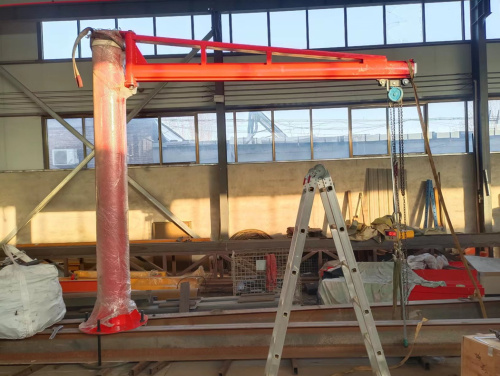 Кран консольный поворотный ручной TOR PSJ34050 500 кг, высота 3 м, стрела 4 м купить в Москве с доставкой по всей России | ProtosMarket.ru