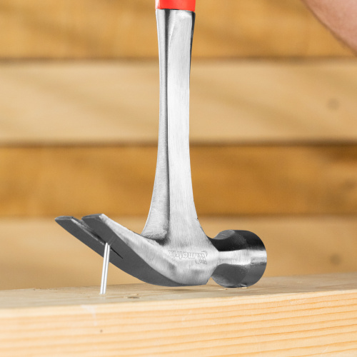 Молоток-гвоздодер, 570 г, цельнометаллический, двухкомпонентная рукоятка Matrix купить в Москве с доставкой по всей России | ProtosMarket.ru