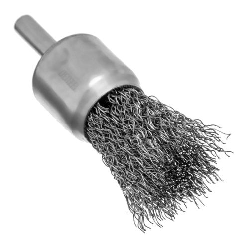 Набор щеток для дрели, 2 Плоские 50-75мм, 3 Чашки 25-50-75мм, шпилька,  нерж.вит. проволока Denzel купить в Москве с доставкой по всей России | ProtosMarket.ru