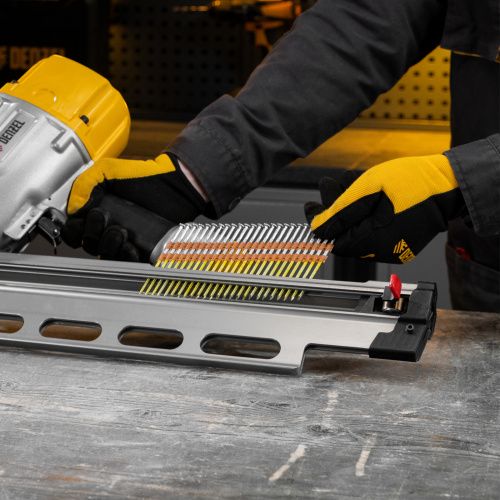 Гвозди для пнев. нейлера (оцинк.) длина - 90 мм, диам. - 3,05 мм, 2000 шт. Denzel купить в Москве с доставкой по всей России | ProtosMarket.ru